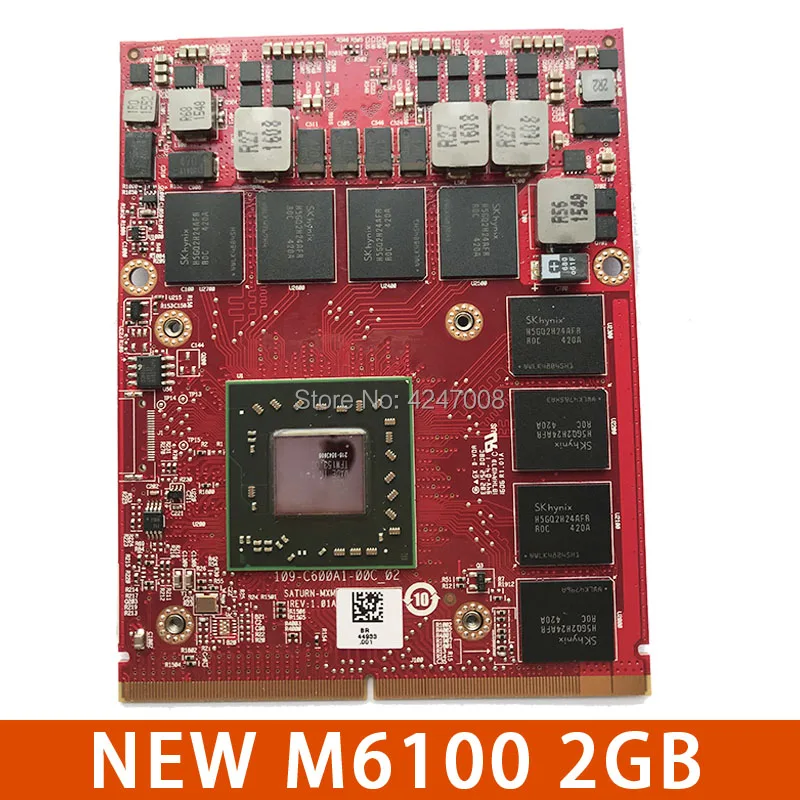 Новая видеокарта M6100 2 ГБ GDDR5 для Dell 8760 Вт M6600 M6700 M15X M17X R3 CN 0K5WCN 216 0843006|Платы