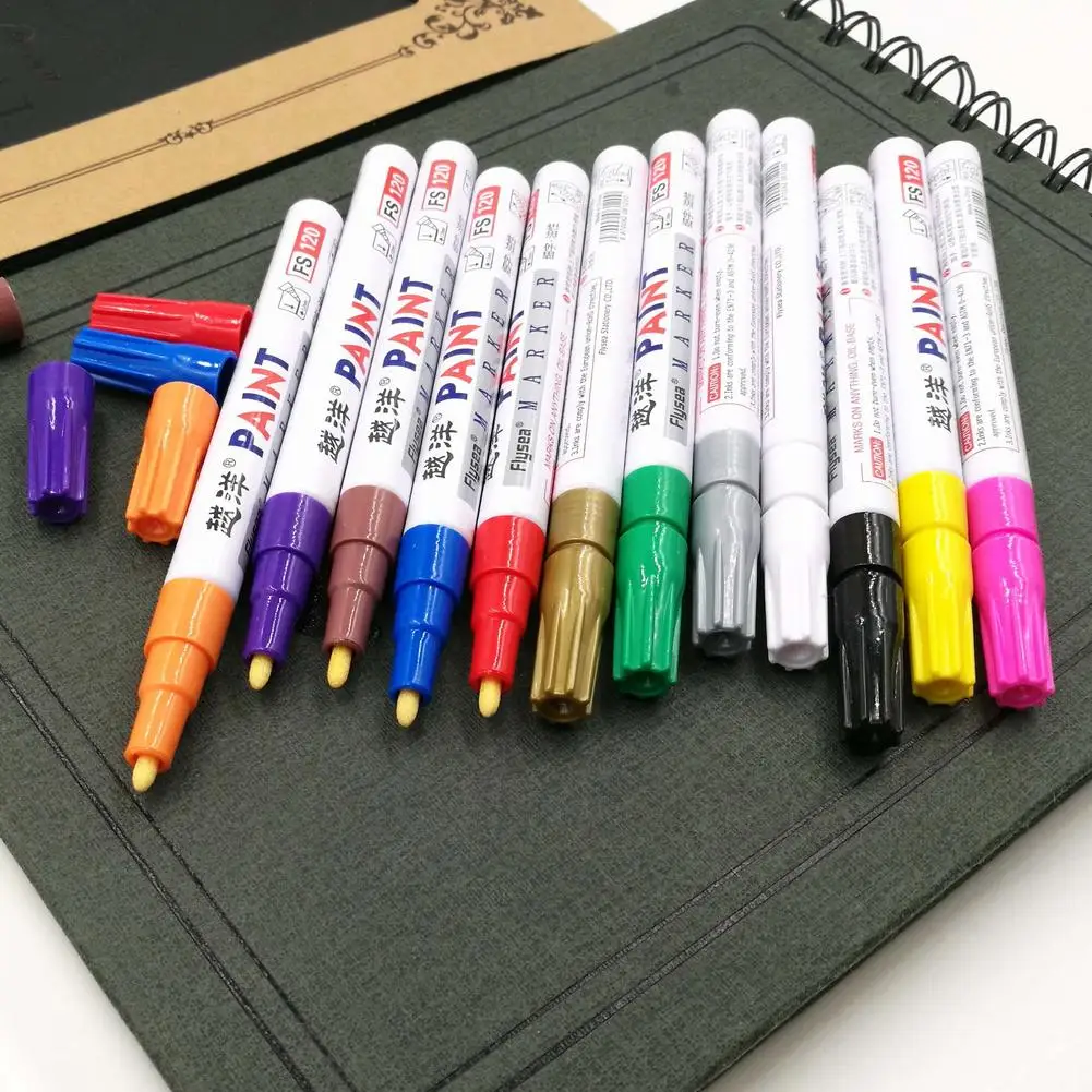 Маркер для автомобильных шин водонепроницаемый маркер ремонта царапин