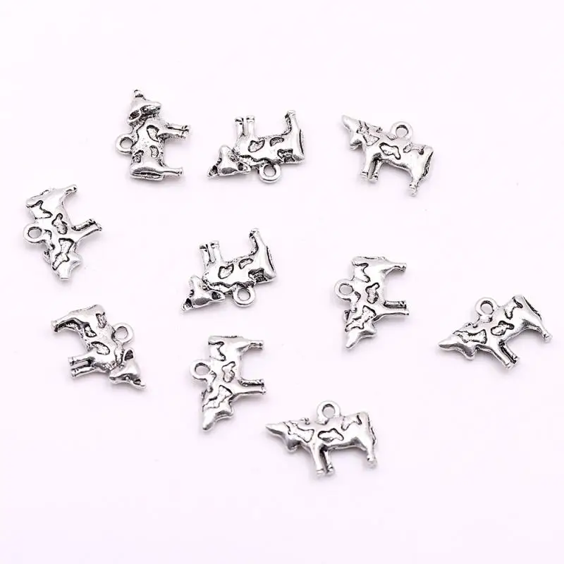 Серебряный цвет Металл DIY животные амулеты аксессуары для ювелирных изделий