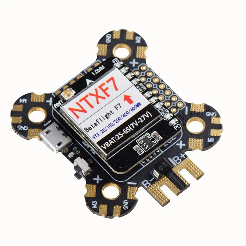 FBIL-NTXF7 2-6S F7 Контроллер полета интегрированный переключаемый 600 мВт VTX PDB OSD