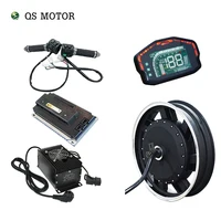 SiAECOSYS QSMOTOR 6000W 72V 110kph Hub Motor with EM200SP Controller and Kits for Electric Motorcycle