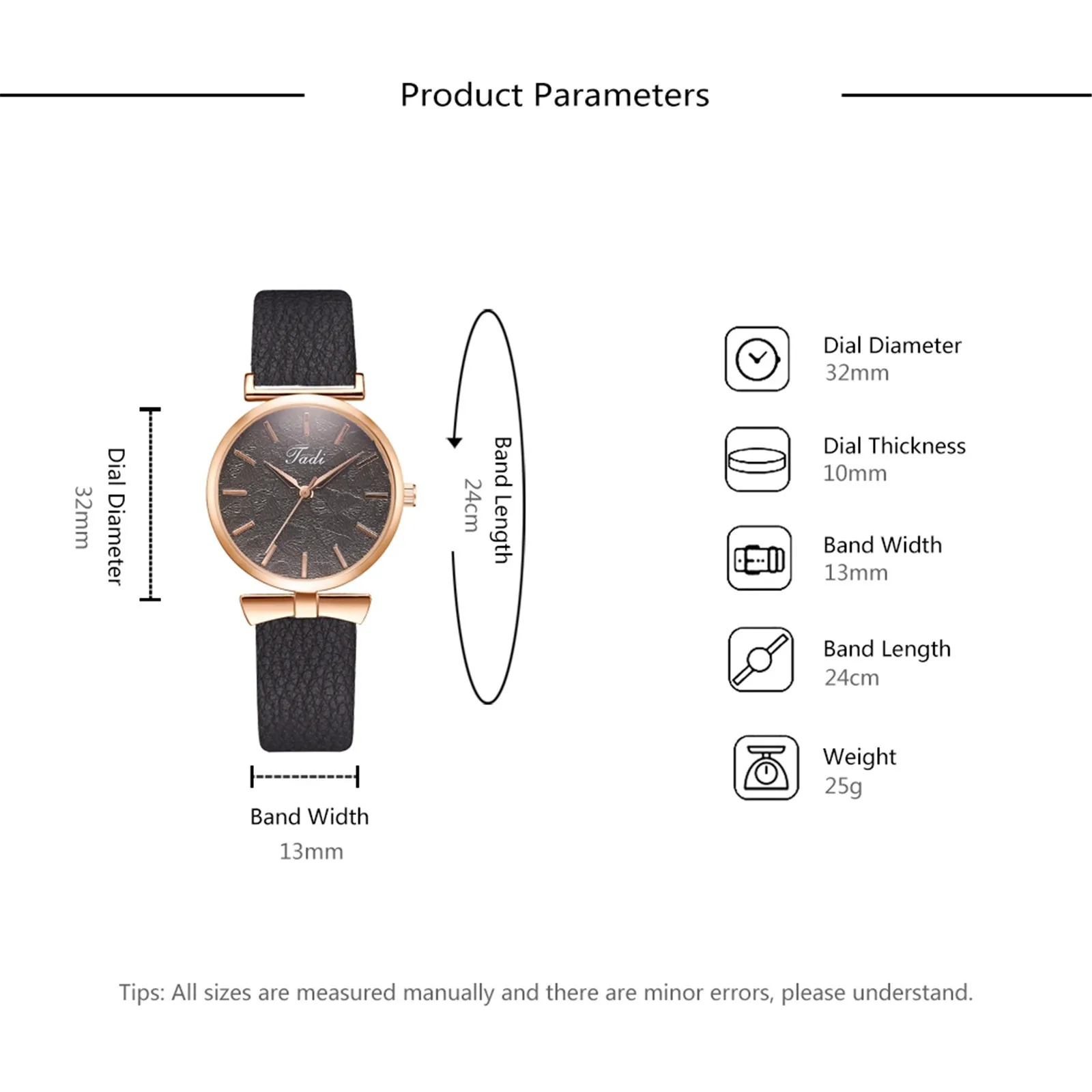 

Top Style Fashion WomenS Luxury Leather Band Analog Quartz Wrist Watch Golden Ladies Watch Women Dress Reloj Mujer Simple Clock