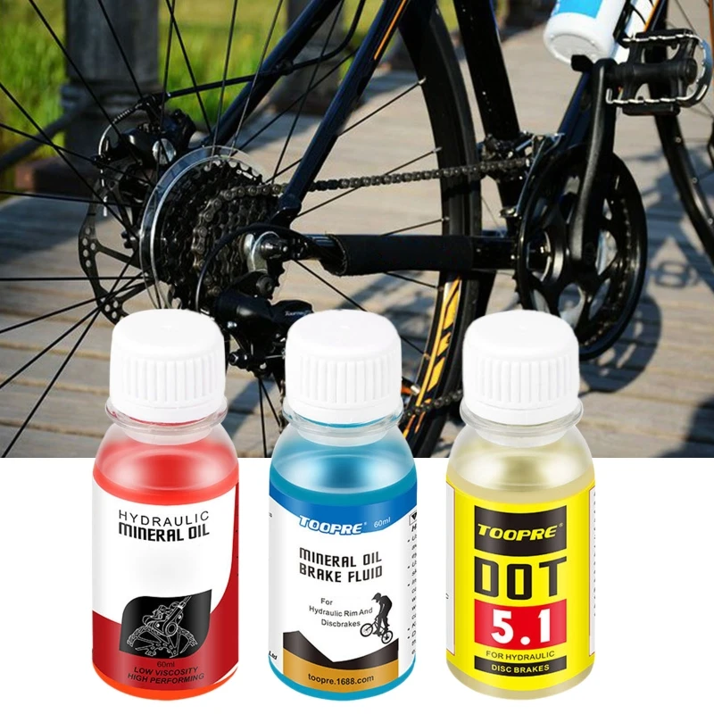 

Bicycle Brake Mineral Oil System 60ml Fluid Cycling Mountain Bikes For Magura Hydraulic Mineral Lubricant Repair Accessories