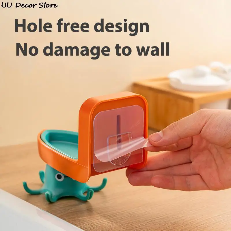 

Кухонный самоклеящийся крючок, вращающийся на 360 градусов, 6 крючков