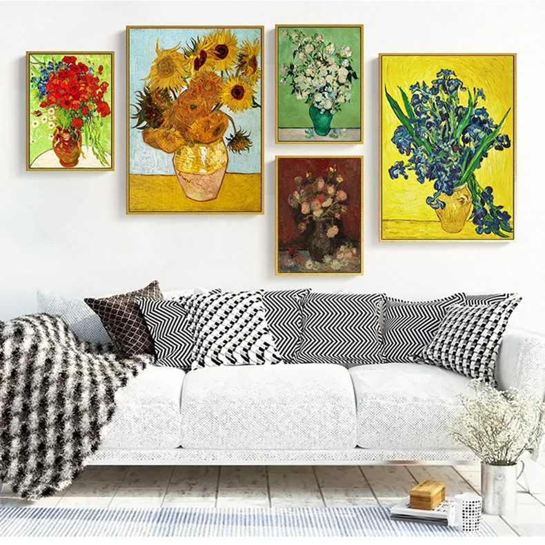 Знаменитый Ван Гог кафе терраса ночью картина маслом Репродукции на холсте