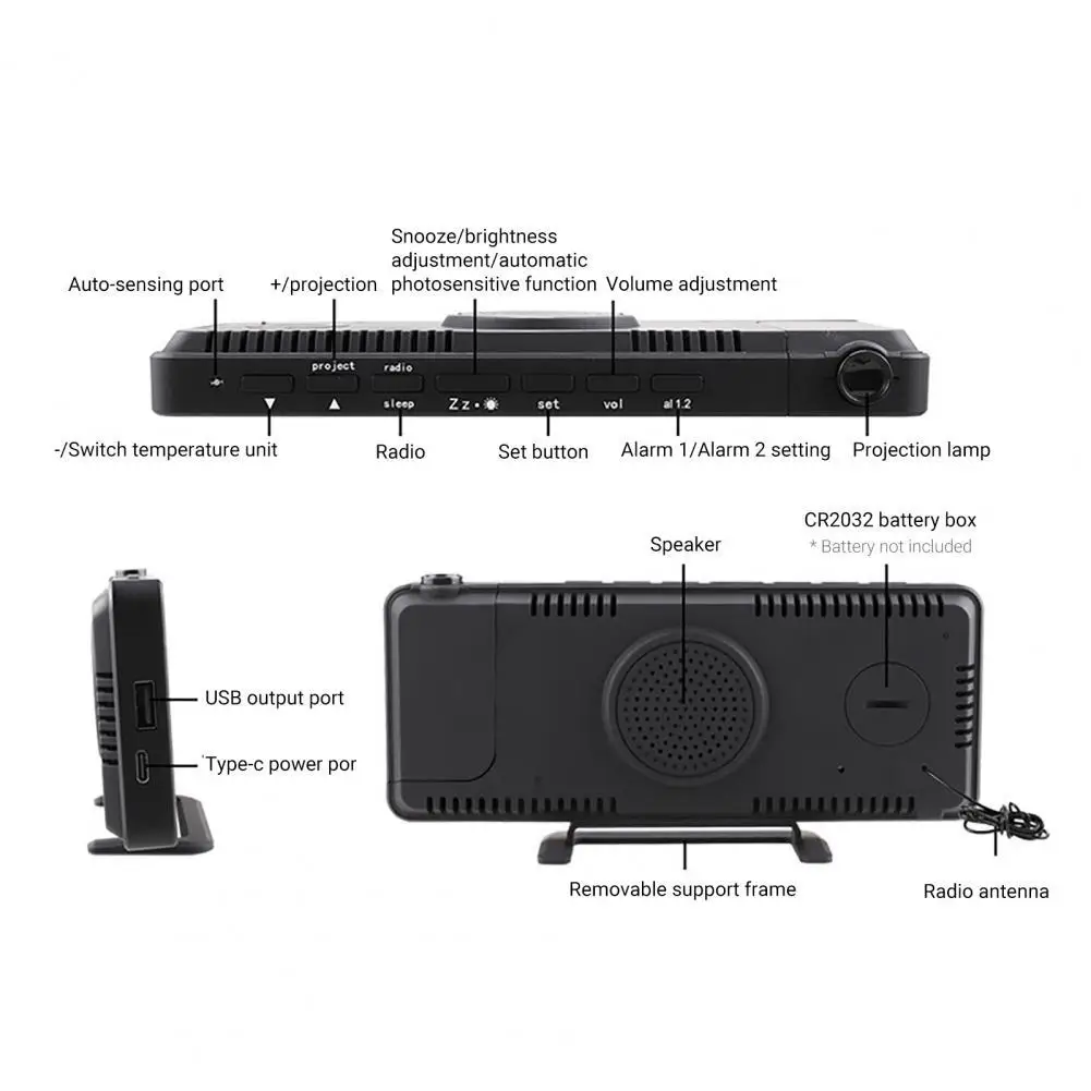 

Высококачественный современный Настольный зеркальный Электрический будильник электрические часы декоративные для офиса