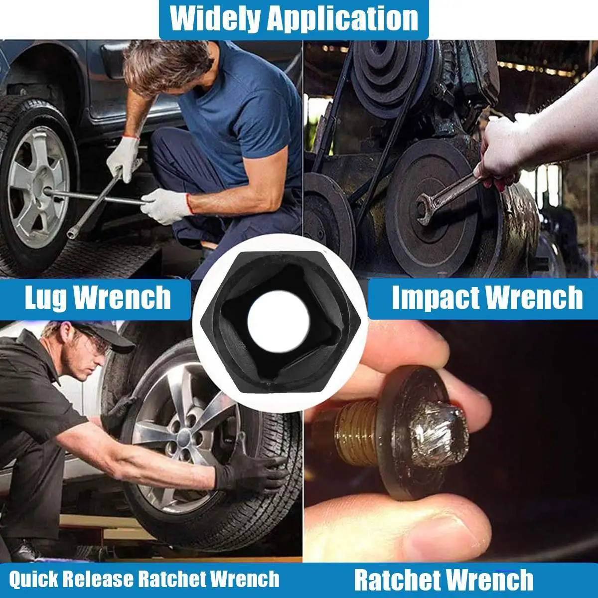 Набор инструментов для удаления поврежденных болтов и гаек 13 шт. набор торцевой