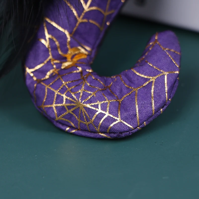 

Halloween Spider Headband Holiday Party Pumpkin Decoration Witch Hat Headwear