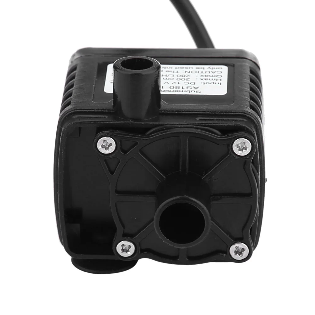 Motor Submersible pump 12V DC Mini Electric Water Circulation Pump Brushless For Hydroponics Medical Cooling 280L/H Car-Styling |