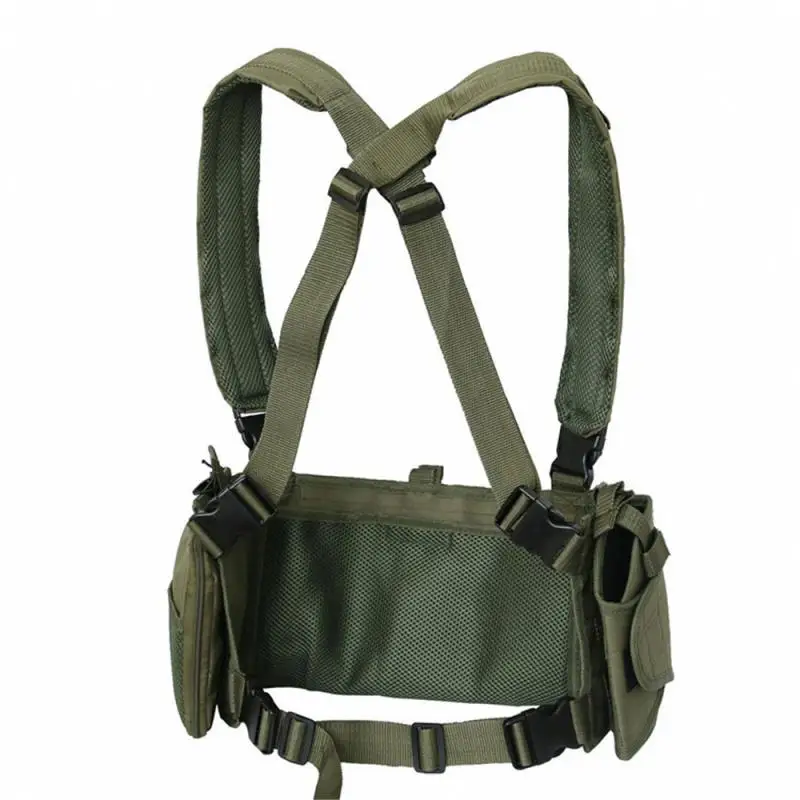 

Chest Rig Molle Tactical Vest Military Army Equipment Magazine Pouch Outdoor Airsoft Paintball Hunting Vest Fastshipping