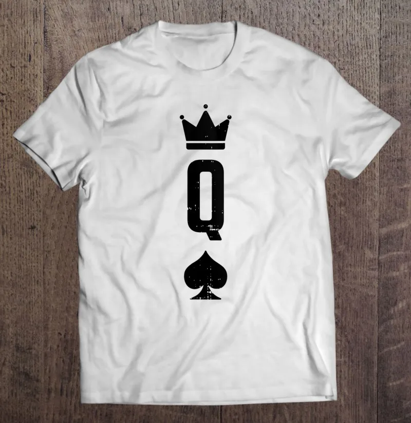 Футболка с надписью Queen Of Shirt костюм на Хэллоуин для пар певцов поло смешные