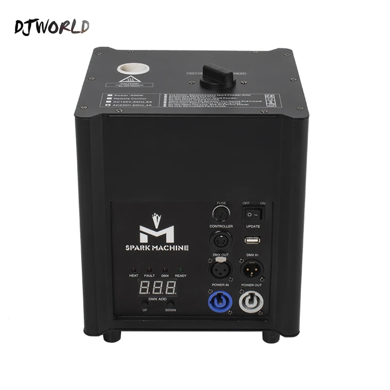 Машина фейерверков 500W холодная Искра Свадебный пламенный фонтан DMX пульт