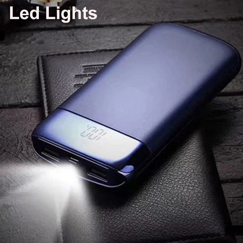 10000mah power bank portable phone charger outdoor travel phone charger for iphone 13 12 samsung xiaomi external battery charger free global shipping
