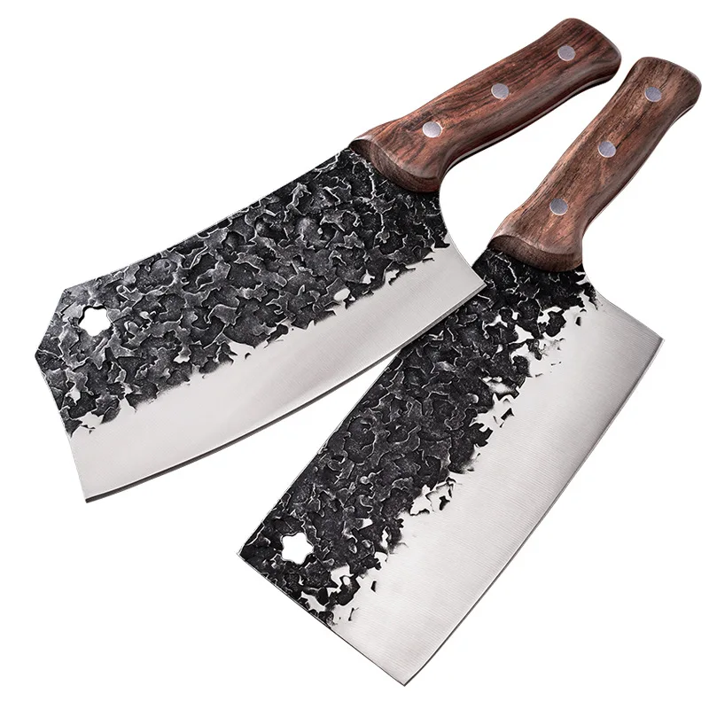 Китайские кухонные ножи ручной работы традиционные высокоуглеродистые кованые