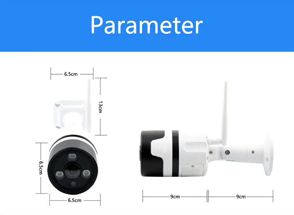 HD Wifi уличная IP камера 1080P 720P Водонепроницаемая 2.0MP беспроводная безопасности