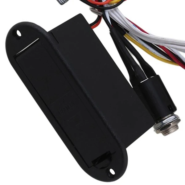 

2 Band Active Bass Guitar EQ Equalizer Preamp Circuit Pickup Black