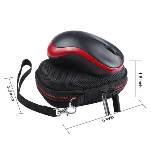 Беспроводная мышь logitech M185 защитный чехол удобный M186 портативная сумка для