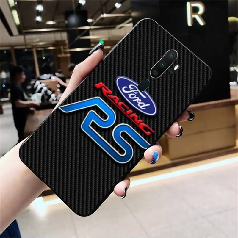

0 Car Ford Black Soft Phone Case For Oppo Reno2 Z 2Z Realme5 6 Pro R9S 11 Plus 15 17 Pro