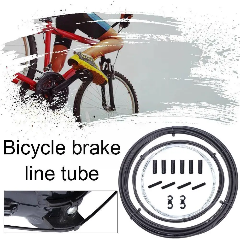 

Risk Bicycle Shift Gear Derailleur/Brake kits Wire Accessories Hose Basic Brake/Shift Tube Line Bike Cable H3I0