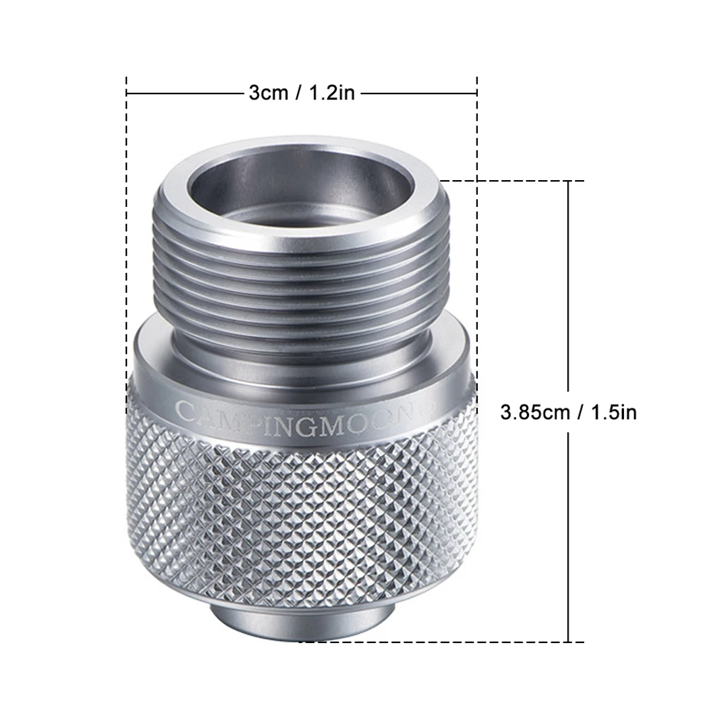 Camping Gas Stove Adapter Convertor Lindal Valve Canister to 1L Propane Tank or Welding Torch MAPP Cans Outdoor Tool | Спорт и