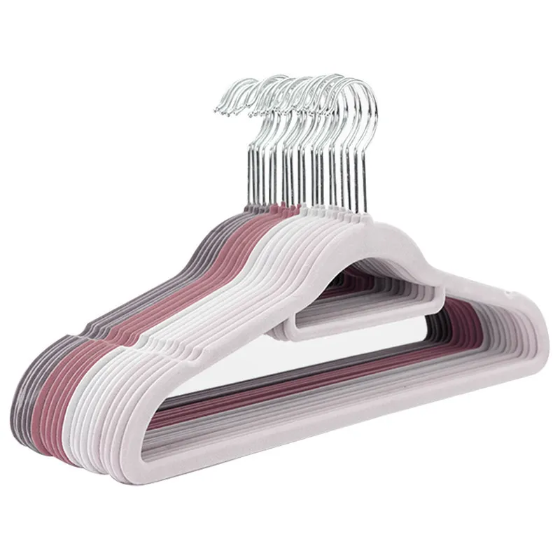 

Бархатные вешалки для одежды со штанами из флока Нескользящие 20 шт./лот 37/42/45 см Magic стеллаж для выставки товаров Нескользящая вешалка для одежды вешалка для сушки белья