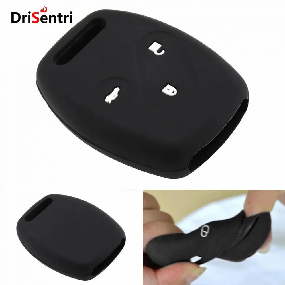 Силиконовая прямая пластина чехол для автомобильного ключа защитный держатель