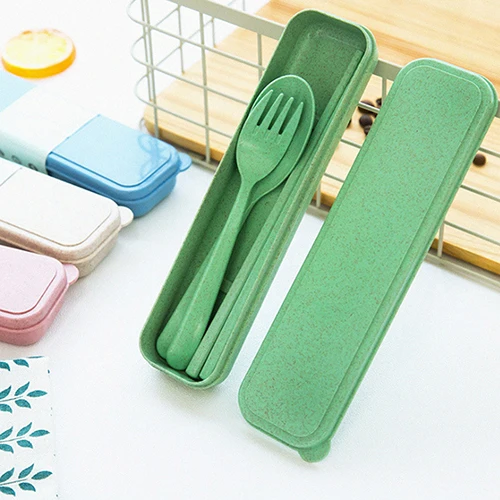 3 шт./набор вилки и столовые приборы в коробке | Дом сад