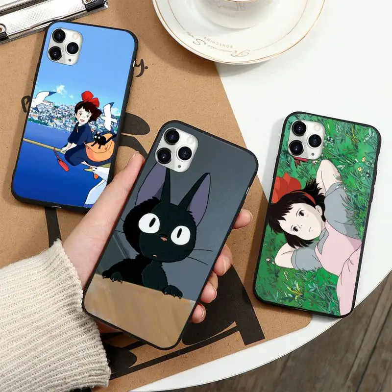 

Kiki's Delivery Service anime Phone Case for iPhone 11 12 pro XS MAX 8 7 6 6S Plus X 5S SE 2020 XR mini