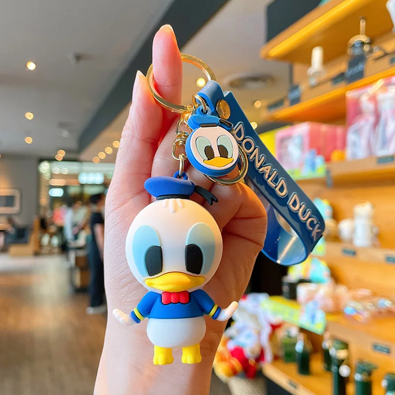Брелок для ключей Микки Маус мультяшный персонаж из мультфильма Disney мальчиков и