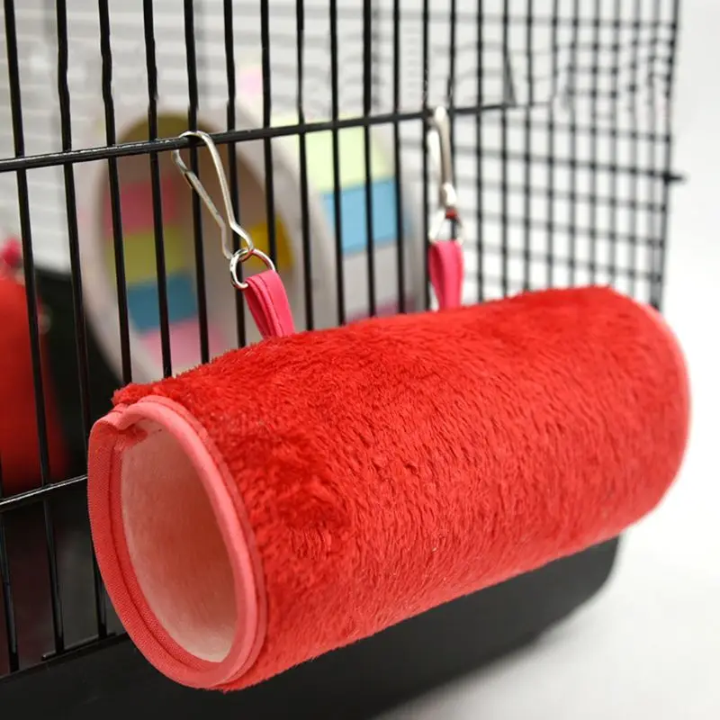 

Hamster Cage Hammock Guinea Pig Sleeping Bed Winter Warm Small Animal House K3NA
