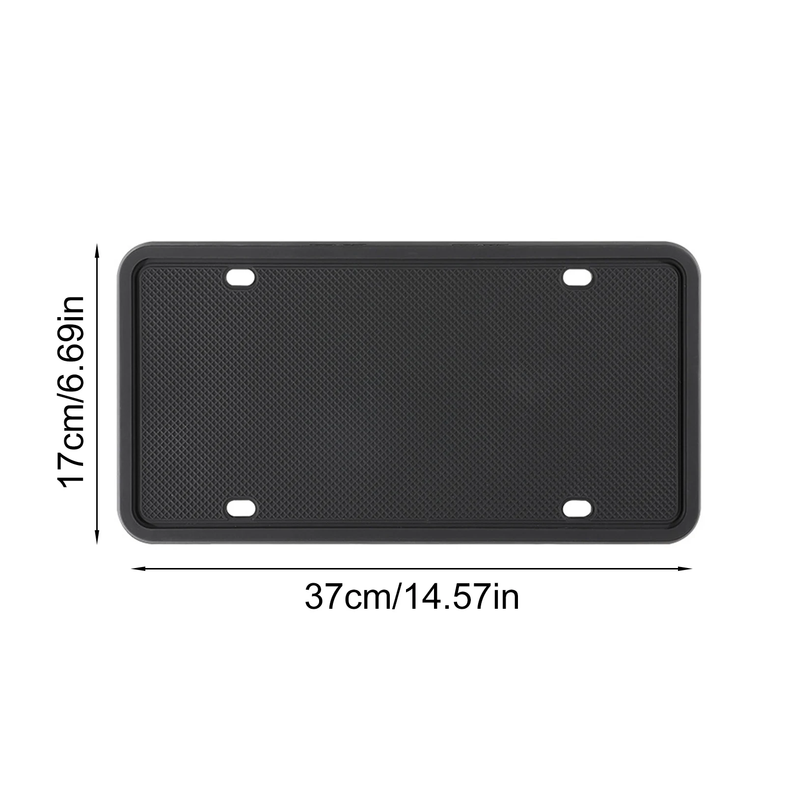 

Silicone License Plate Frame American Car License Plate Frame Waterproof Tag Holder