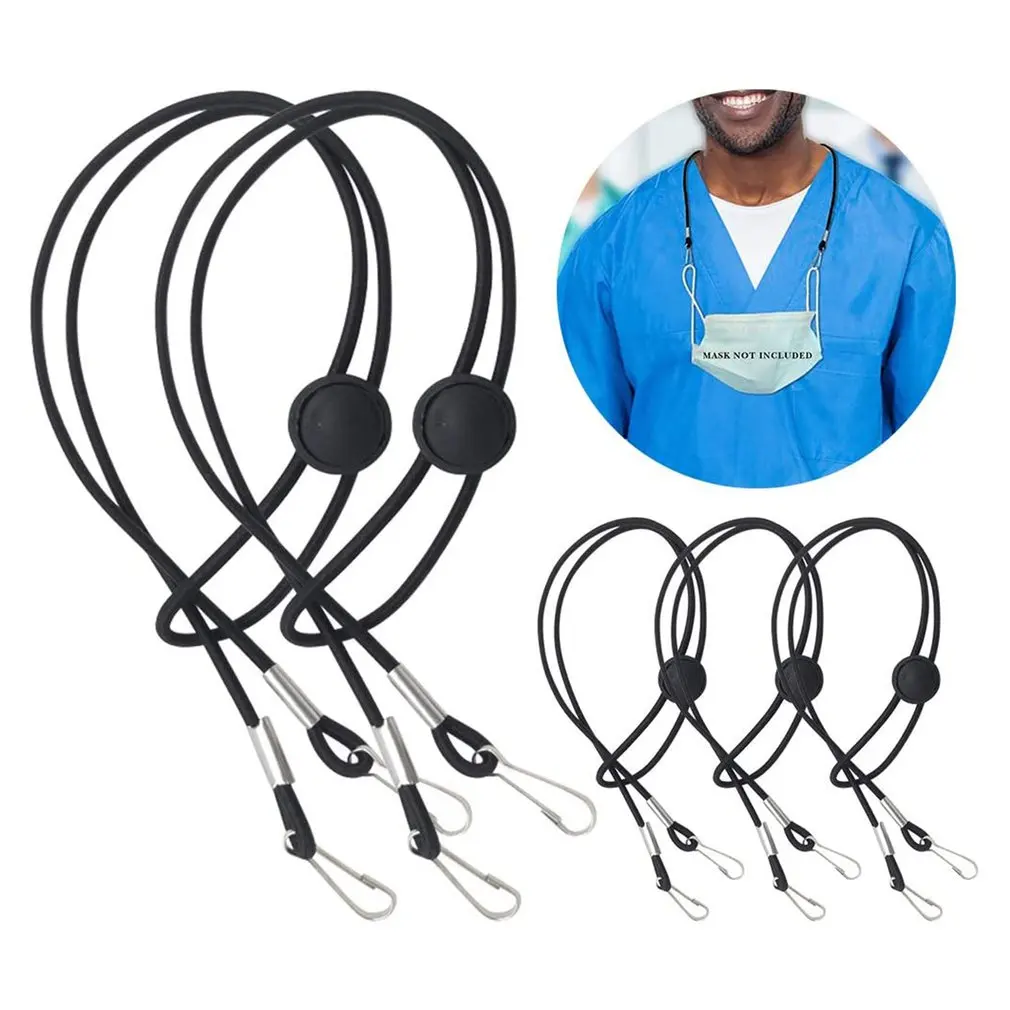 

5 шт., защитные ремешки для лица, на шею