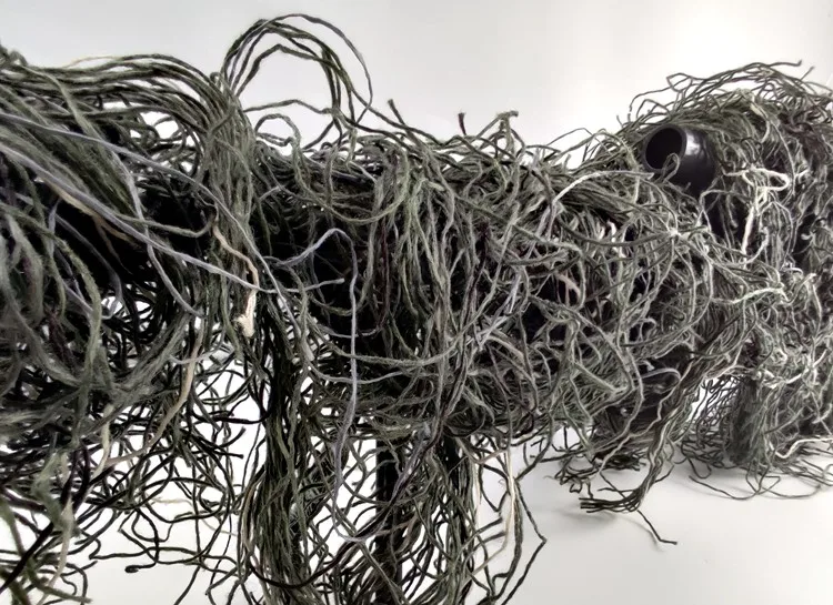 1,2 м Камуфляж Пистолет обертывание эластичный Ghillie Аксессуары тактический камуфляж снайперский пистолет веревка страйкбол Пейнтбол Открытый Охота снег джунгли