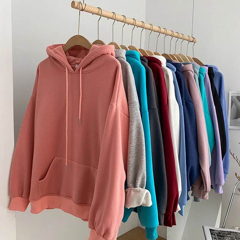 Новинка 2021 модные корейские толстовки женские зимние топы повседневная милая