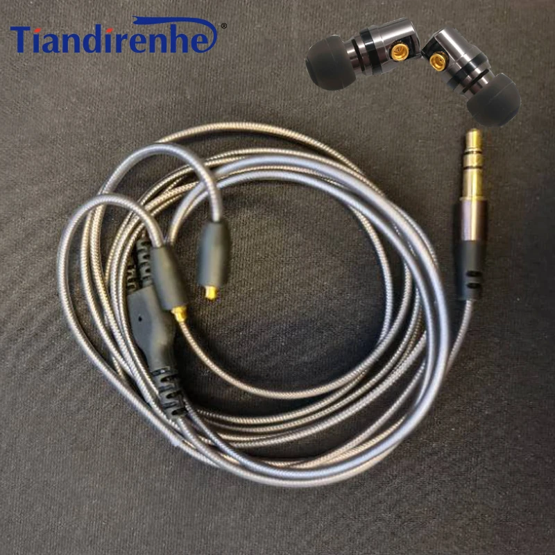 DIY MMCX интерфейс DD динамические Hi Fi наушники вкладыши съемный кабель Mmcx для