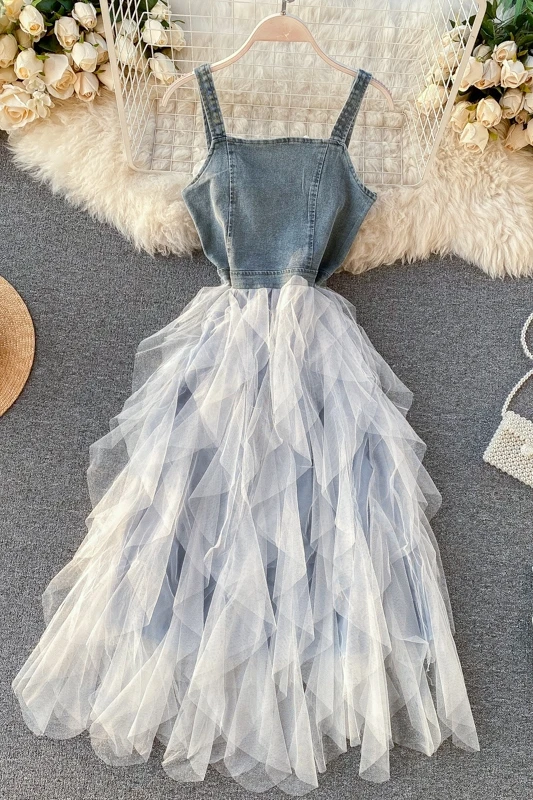 Женское джинсовое платье в стиле пэчворк новинка 2020 летнее сексуальное