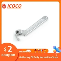 19 51mm chrome vanadium adjustable hook wrench c spanner tool promotion worldwide store hot sale drop shipping