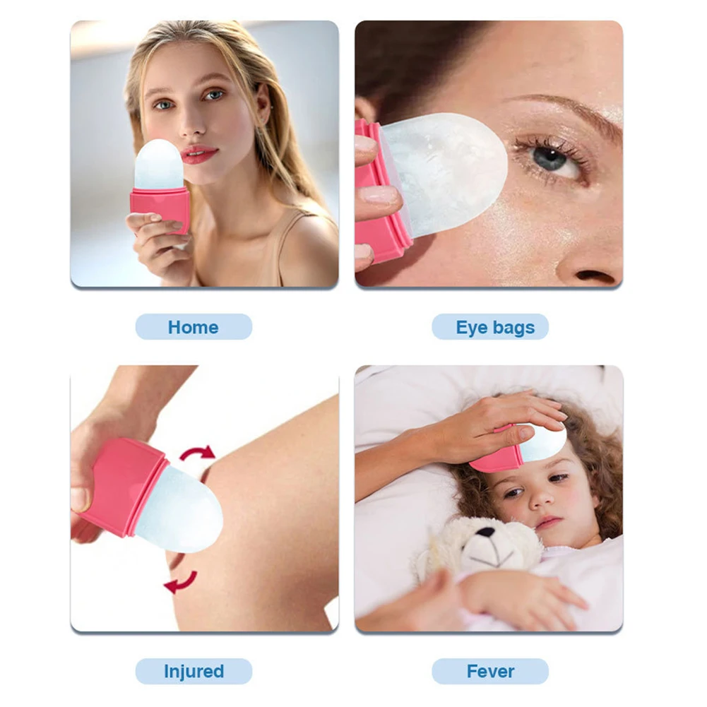 Reusable Icing Cooling Ice Massage Cups Cold Roller Tool Therapy for Men Women Body Muscles Pain Inflammation | Красота и здоровье