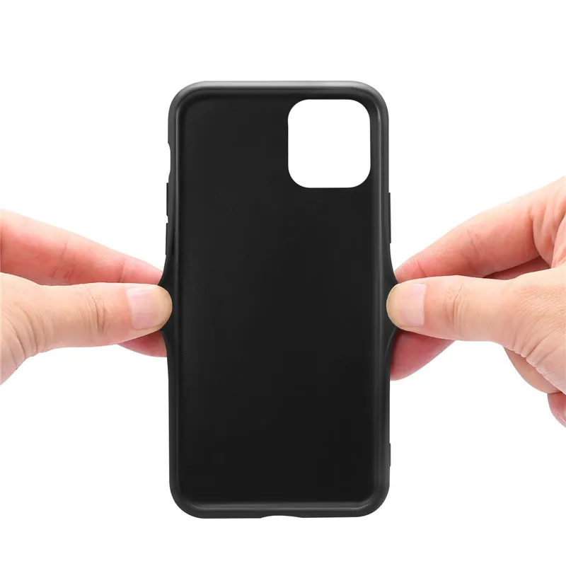 Для iPhone 11/11Pro/11Pro Max мобильный чехол для телефона из искусственной кожи с двойным
