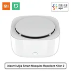 Умная ловушка для комаров Xiaomi Mijia 2, устройство для отпугивания комаров, со светодиодной подсветкой, таймером, бесшумная лампа-ловушка для комаров, с зарядкой Type-C, 2021