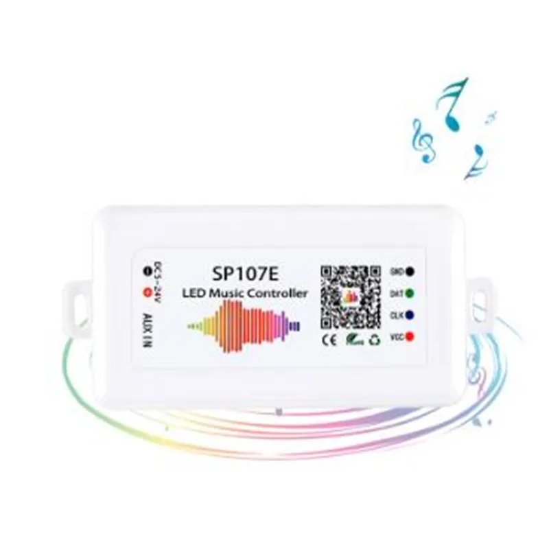 SP501E светодиодное освещение Wi-Fi WS2812B пульт управления Addressable RGB полоса Amazon Alexa Smart SPI голосовое приложение управление для Andriod/iOS DC5-24V