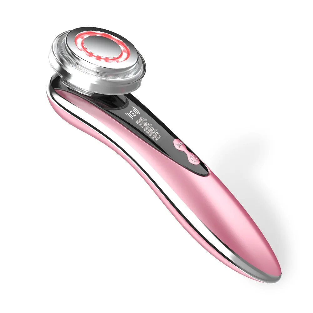 Powerful Multi-function EMS Beauty Instrument LED Photon Light Therapy Facial Skin Care Tool Device Face Lifting Tighten Machine | Красота и