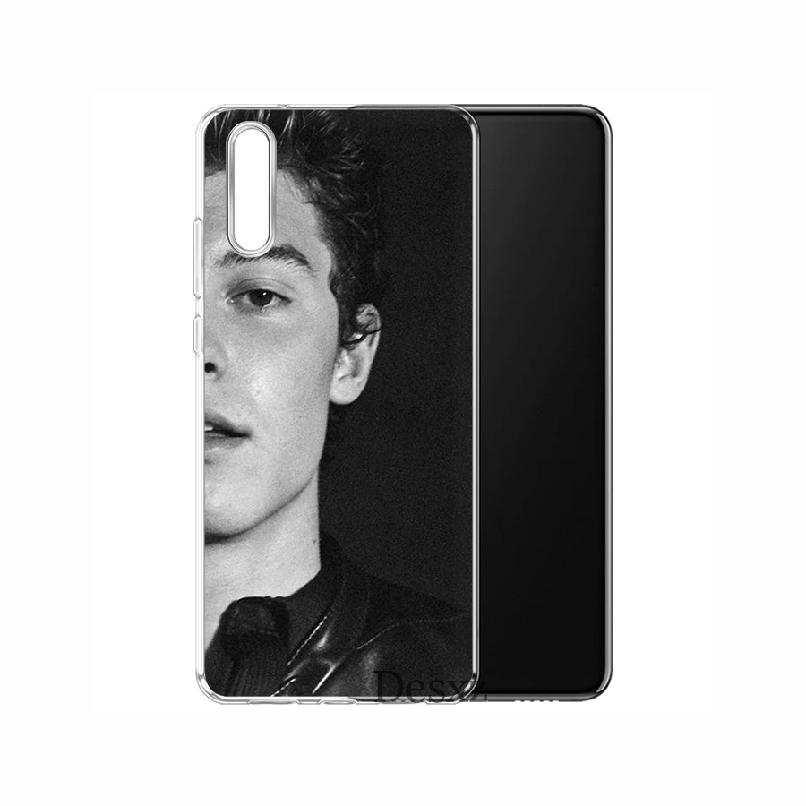 Мобильный телефон чехол TPU для Huawei Honor 7A 7C 7X 6A 8 8X 8C 9 9X View 20 Note 10 Lite Shawn Mendes Shell |