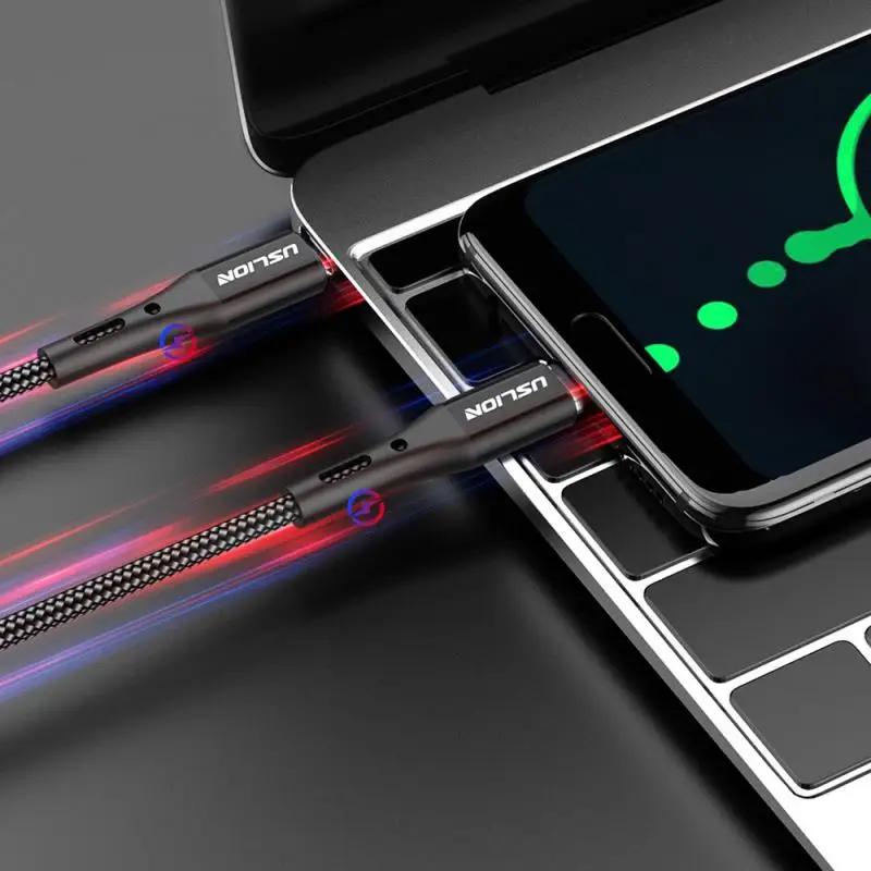 Кабель USB Type C для Samsung Galaxy S8 S9 Plus Xiaomi Mi9 Huawei P30 Pro|Зарядные устройства телефонов| |