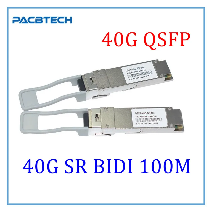 

QSFP-40G-SR-BD 40Gb/s 100Meters QSFP+,Bi-Di,Duplex LC HotPluggable,850/900nm,VCSEL,Multimode