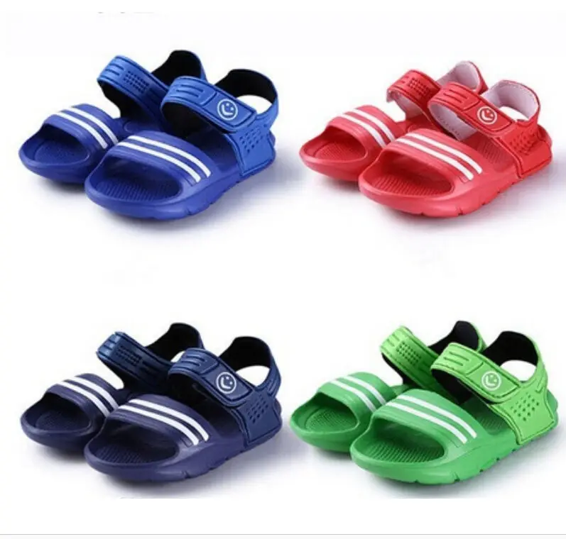 Baby Kids Sandals Slipper Beach Shoes Toddler Sandal Kid Boys Girls Casual Closed Toe Pool Flat PVC | Мать и ребенок