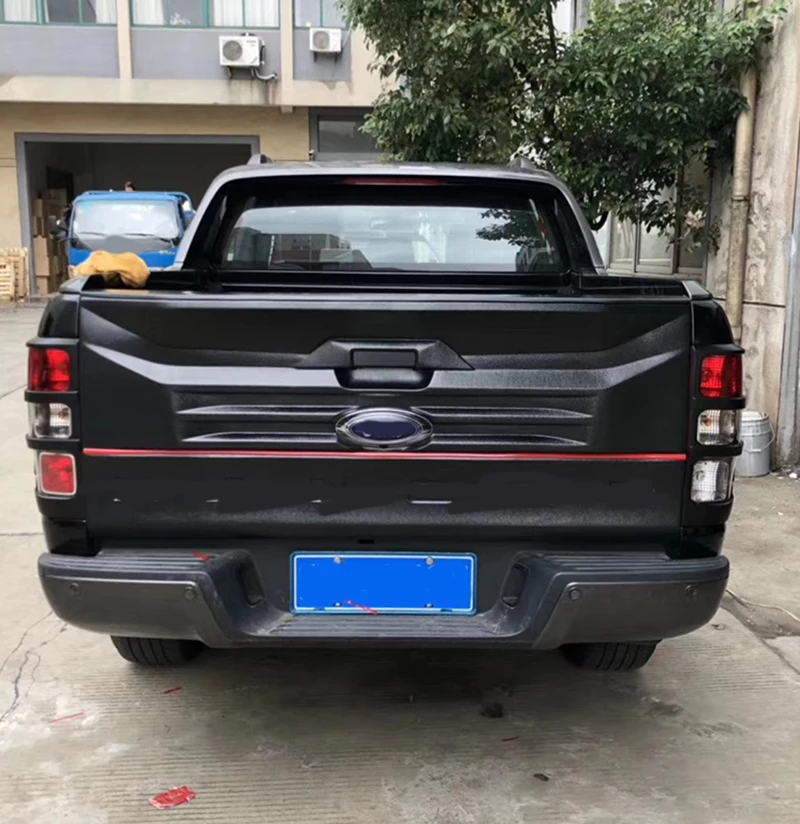 Задний кожух для Ford Ranger T7 2016 2017 2018 2019 облицовка на заднюю дверь Wildtrak со светильник