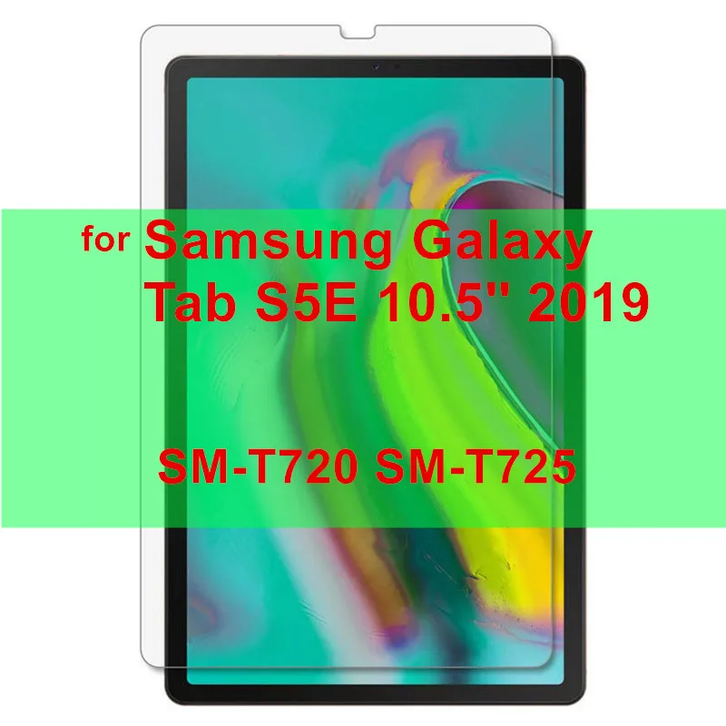 Tab S5E 10.5 2019 С уровнем твердости 9H закаленное Стекло для Samsung Galaxy Tab S6 10,5 Экран протектор для Samsung Galaxy Tab S5E S4 S3 S2 S T830 T835 T720 T710 - Цвет: Tab S5E 10.5 2019