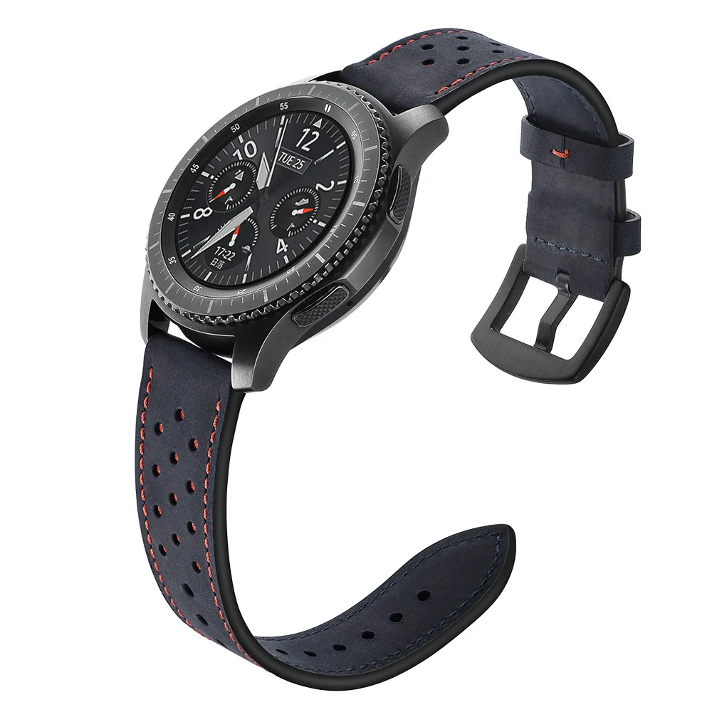 22 мм ремешок для часов Samsung Gear S3 Frontier/s3 Classic/galaxy watch 46 мм/Xiaomi Huami Amazfit Pace из
