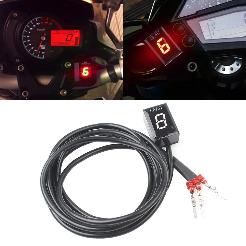 

6 Speed Motorcycle Gear Display Indicator For Suzuki Boulevard C50 M50 C90 C109R M109R/R2 /DL650 DL1000 V-Strom GSXR600/750/1000
